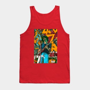 Frank Zappa N°2, by Maximiliano Lopez Barrios Tank Top